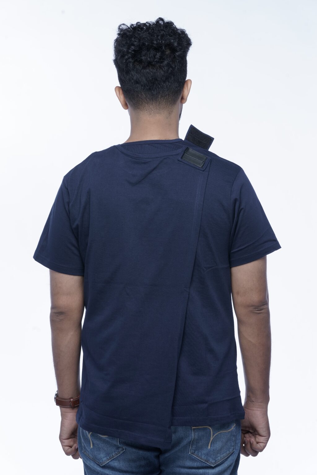 Full Back Open Unisex Adaptive T Shirt - Image 5