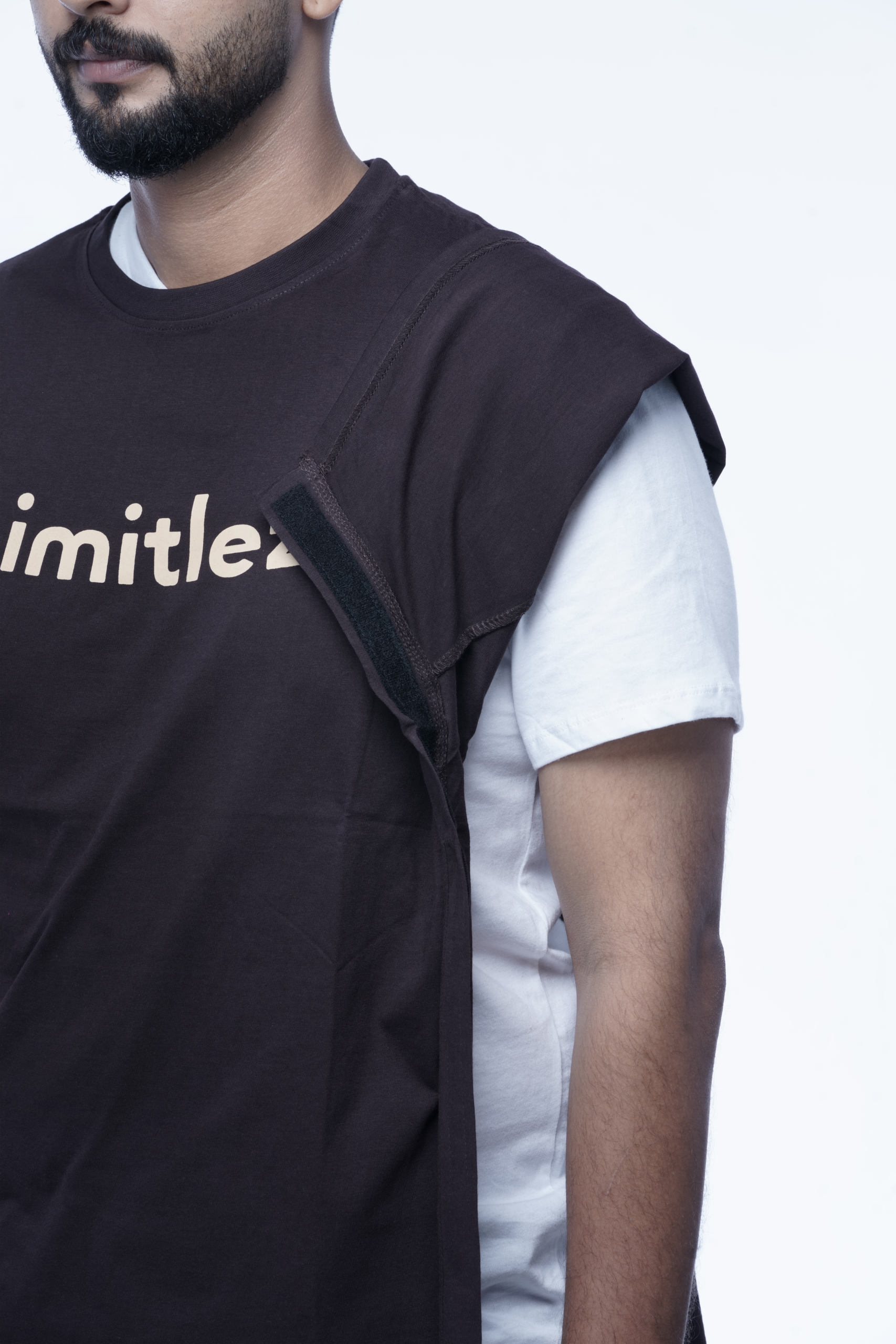 One Side Fully Openable Unisex T Shirt - Image 6